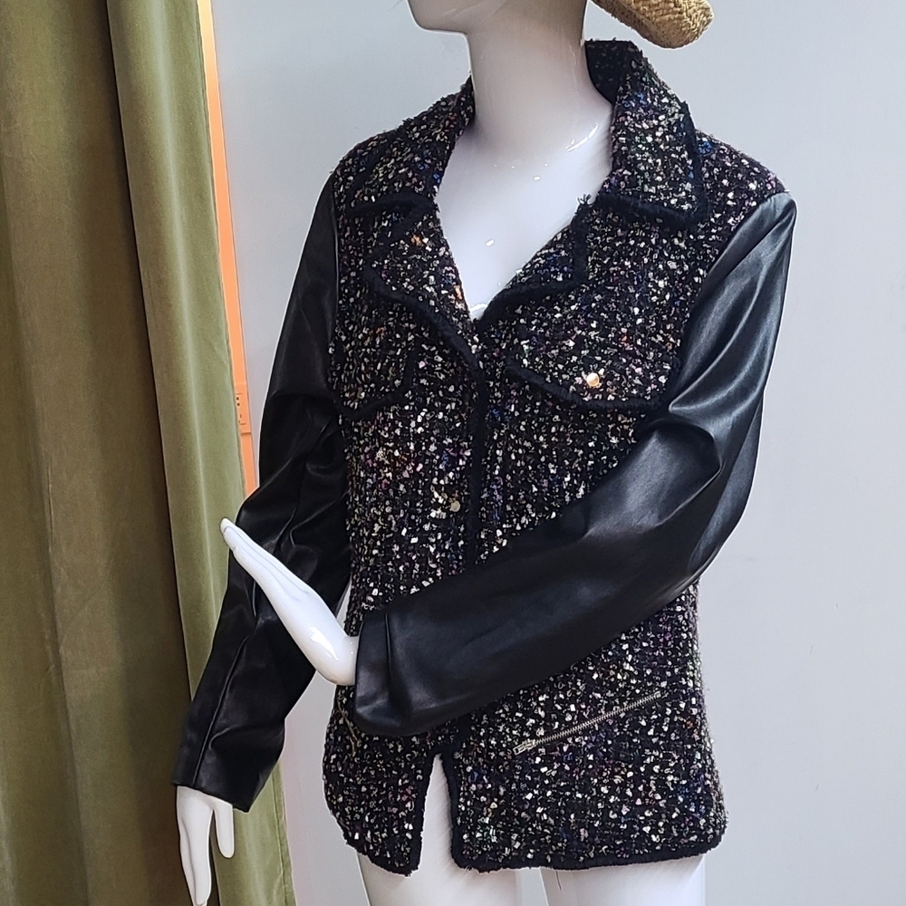 Simon Chang Multi-Color Blazer Jacket